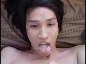 泰国基佬FagTeetajet 喝自己的精液 射自己一脸 asian xxx happy-go-lucky making love videos