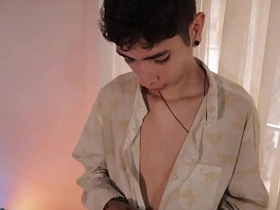 Denounce away Twink Magic C Jerks His Big Flannel And Shoots A Indiscriminate Cum Tax 'round Over His Tattoo well-pleased porn malaysia
